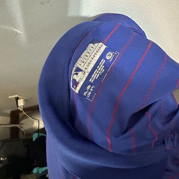 MLB Authentic Chicago Cubs Mens XXL Short Sleeve Polo - Picture 5 of 5